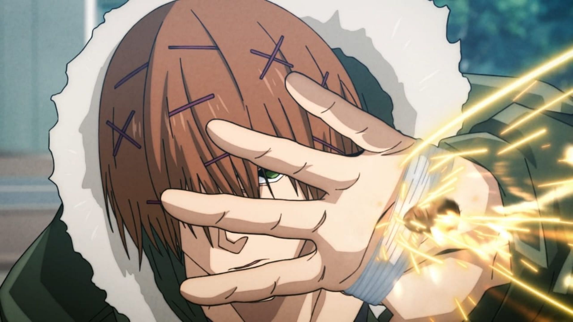 Apart nullifies Heisuke's bullet, as seen in the episode (Image via TMS Entertainment)